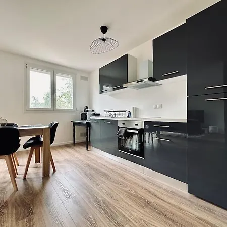 Le Coquet-t3-wifi-parking Apartament Rouen